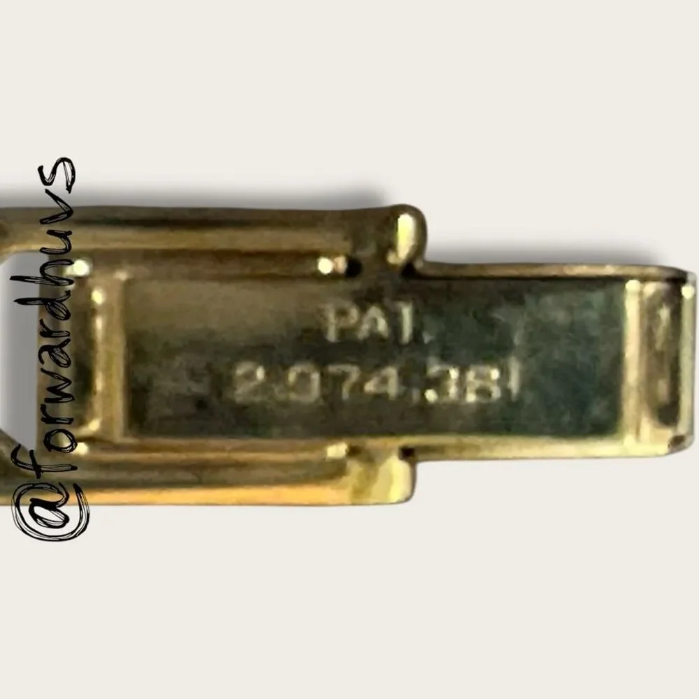 Vintage Gold Tone Hickok USA Cufflinks – Wear to Finish